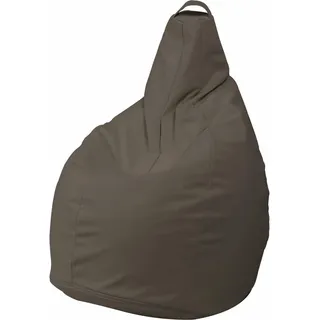 Pouf Abdog, Mehrzwecksessel, Sitzsack, Hockerhocker,  Italy, 90x90 h120 cm, Beige - Beige