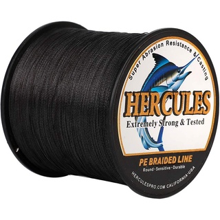 Hercules Super Cast 100m - 2000m 109-2196 Yards Geflochtene Angelschnur 6lb - 100lb Test für Salzwasser Süßwasser PE Geflecht Fischdraht Superline 4 Stränge