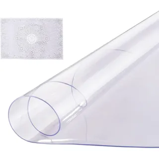 Vevor Tischdecke Kunststoff 48 x 48 Zoll Transparent