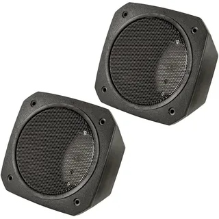 tomzz Audio 2800-017 Aufbau Lautsprecher Gehäuse für 100x100 mm DIN Lautsprecher Retro KFZ Boot LKW Baumaschinen