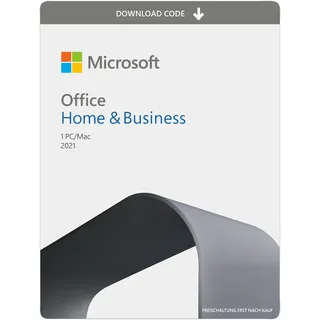 Microsoft Office 2021 Home and Business ESD DE Win Mac