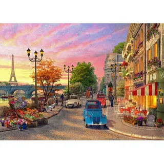 Abendstimmung in Paris. Puzzle 500 Teile