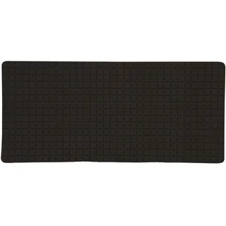 MSV Premium Duschmatte Badematte Badewannenmatte Badewanneneinlage antibakteriell rutschfest mit Saugnäpfen - Schwarz - ca. 36 x 76 cm - duftet nach Rosen - waschbar bei 60° Grad