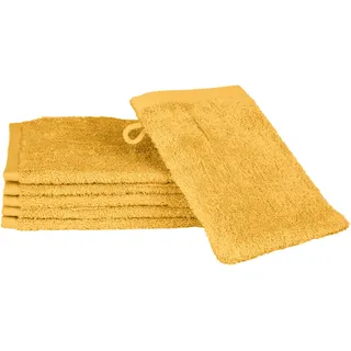 Ross Premium Waschhandschuh 16 x 22 cm gelb