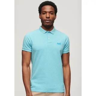 Superdry Poloshirt »CLASSIC PIQUE POLO«, blau