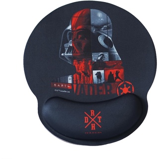 WONDEE Star Wars Ergonomisches Mauspad mit Darth Vader, Gel-Mauspad mit rutschfestem Handgelenkauflage, Star Wars Mouse Pad