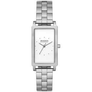 Skagen Hagen Damenuhr, Quarz-Dreizeigerwerk mit Edelstahl- oder Lederarmband
