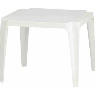 PROGARDEN Kindertisch Tavolo 56 x 52 x 44 cm Kunststoff weiß rot