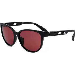 Adidas Sport SP0021 Shiny black 55/15/135 Damen Sonnenbrillen - Schwarz
