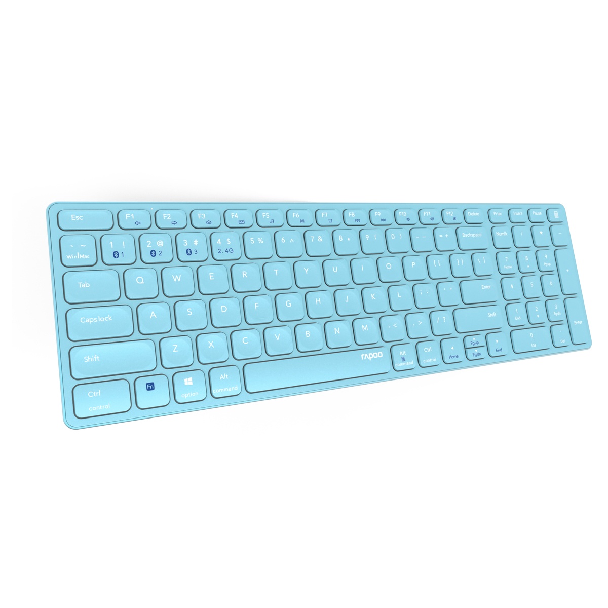 Bild von E9700M Multi-mode Wireless Ultra-slim Keyboard blau,