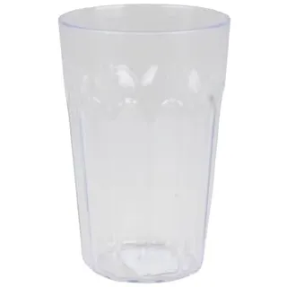 Urban Living Samba Glas aus Kunststoff, 350 ml, Durchmesser 8 cm x Höhe 12,3 cm, transparent