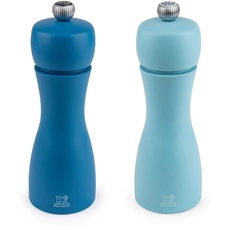 Bild Tahiti Salz-/ Pfeffermühle Duo Set 15 cm petrolblau/himmelblau