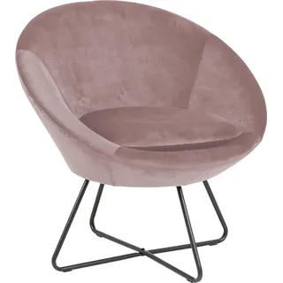 Lounge Chair Bo Dusty Rose - Beige