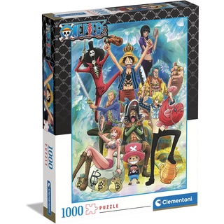 Clementoni One Piece Film Red Puzzle 1000 Teile - Legespiel für Manga & Anime Fans - für Erwachsene und Kinder ab 9 Jahren, 39725