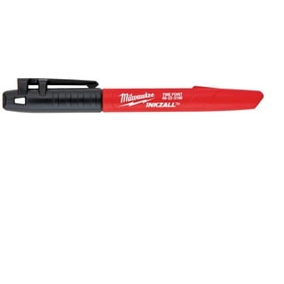 Milwaukee Inkzall Marker mit feiner Spitze, Schwarz