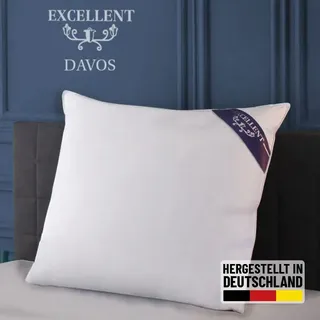 Excellent 3-Kammer-Kopfkissen Davos 80 x 80 cm Weiß