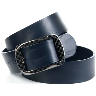 Anthoni Crown Damengürtel Leder 105 blau