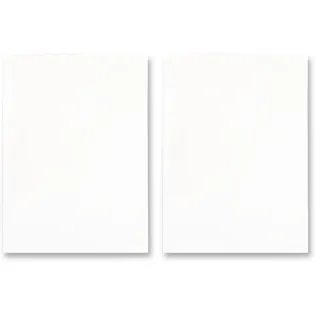 Rayher Transferfolie DIN A4, 210 x 297 mm, weiß, 1 Bogen, Wasserschiebefolie für Laserdrucker, zum Übertragen von Motiven auf Gegenstände, 31572000 (Packung mit 2)