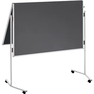 Franken Moderationstafel 120 x 150 cm grau/Filz