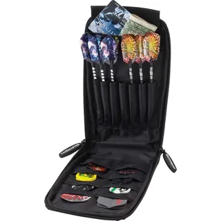 Casemaster Mini Pro 6 Dart Kunstleder-Aufbewahrungstasche, Schwarz