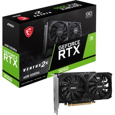 Bild GeForce RTX 3050 Ventus 2X 6G OC, 6GB GDDR6, 2x HDMI, DP (V812-015R)