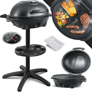 Kesser Elektrogrill 2in1 2400 Watt schwarz