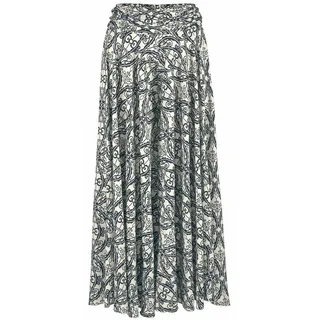 LASCANA Hosenrock Damen Bedruckt Blau 38