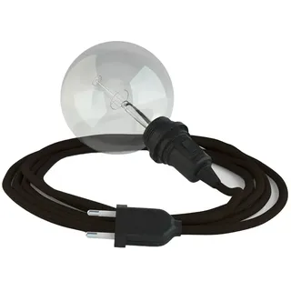 Creative Cables Rm13 5 M Hängeleuchte Für Lampenschirm - Brown / Black - One Size