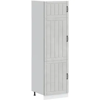 vidaXL Unterschrank Küchenschrank Lucca 57 x 0 x 207 cm Grau