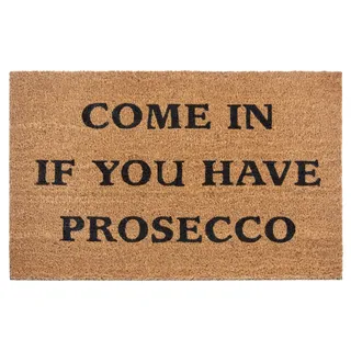 HANSE HOME Fußmatte »Mix Mats Kokos Prosecco, Türmatte« rechteckig 15 mm Höhe Kokos, Schmutzfangmatte, Outdoor, Rutschfest, Innen, Kokosmatte, Flur, braun
