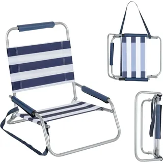 Stagecaptain Campingstuhl Stagecaptain Blau/Weiß