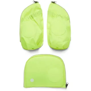 Ergobag Fluo Led Sidepocket Zip-set Flicken - Yellow - One Size