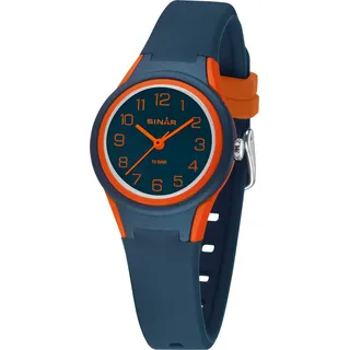 Sinar XB-47-12 10 mm Analog blau Silikonarmband orange onesize