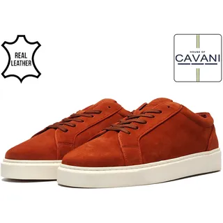 Save Big - House of Cavani P50 Herren Designer Leder Freizeit Turnschuhe