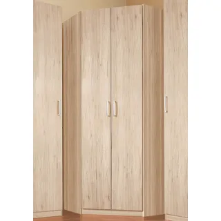 Priess Eckschrank Bilbao 36 x 193 x 36 cm Braun