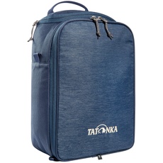 Tatonka Kühltasche Cooler Bag S (6l) - Isolierte Tasche für Rucksäcke bis 20 Liter Volumen - Mit Innenfach für Kühlakkus und 2 Reißverschluss-Öffnungen (vorne u. Oben) - 22 x 12 x 30 cm (Navy)