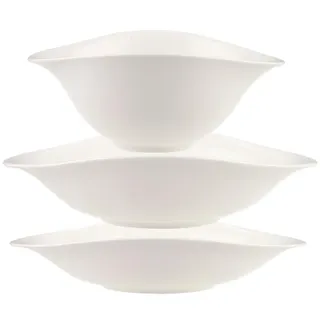 Villeroy & Boch Vapiano Schalen-Trio 6-tlg. Weiß