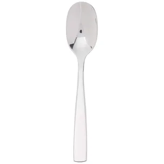 Alessi AJM22/9 Knifeforkspoon, 6 Stück Mokkalöffel, Weiß