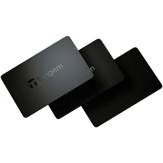 TANGEM 2.0 - 3 Card Set, Crypto Wallet Schwarz