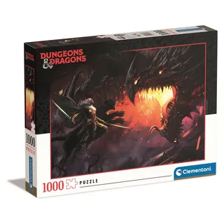 Clementoni Dungeons & Dragons, 1000 Stück(e), Dinosaurier, 18 Jahr(e)