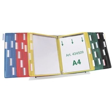 Bild Sichttafelsystem 434509 DIN A4 farbsortiert mit 50 Sichttafeln