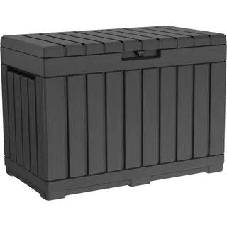 Keter Gartenbox, Graphit, Aufbewahrungsbox, 190L, Kentwood - Grau