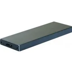 Exertis Connect Externes Gehäuse USB 3.0 mit SSD M2 Anschluss - Gehäuse - 2,5" (2.5"), Festplattengehäuse