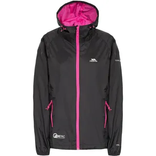 Trespass Qikpac Regenjacke Damen Schwarz XXL
