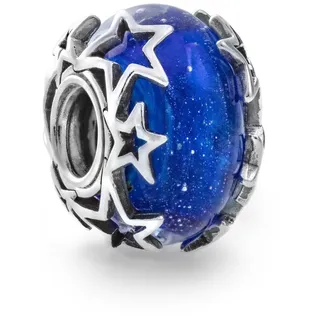 Pandora Charm Murano Galaxienblau und Sterne