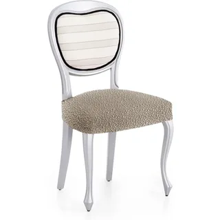 ECOMMERC3 2 Stuhlbezüge aus Jacquard-Stoff, bi-elastisch, sehr elastisch, atmungsaktiv und verstellbar