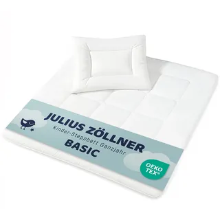 Julius Zöllner Steppbett-Set 35x40cm/80x80cm + Weiß