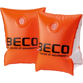Beco 9703 - Schwimmflügel mit Doppelkammersystem, Schwimmhilfe für Kleinkinder von 2 bis 6 Jahren, 15-30 kg, Orange, TÜV und GS-geprüft