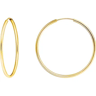 Thomas Sabo Creolen mittelgroß vergoldetes Silber CR728-413-39 gold