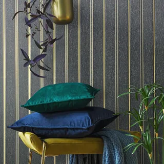 Marburg Vliestapete Villa Romana 53 Streifen Schwarz FSC®